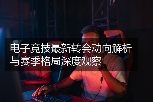电子竞技最新转会动向解析与赛季格局深度观察
